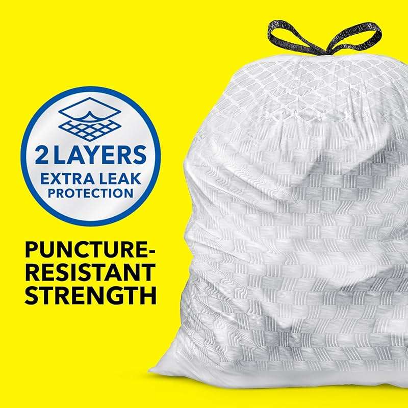 Glad ForceFlex Tall Kitchen Trash Bags, 13 Gallon, Pine-Sol Original, 40 Count (Package May Vary) - Image 2