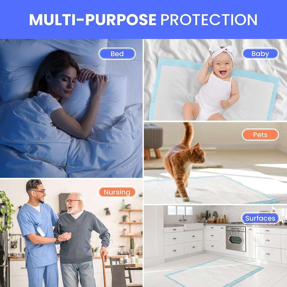Reli. Leak-Proof Puppy Pads (15 Pack) | Pee Pads for Dogs | 8 Cups Absorbency for Multiple Dog & Pet Potty Training, Extra Large 28x34 - Image 7