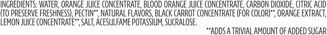 Sanpellegrino Zero Grams Added Sugar Sparkling Orange And Blood Orange Beverage, Italian Sparkling Drink, 24 Pack Of 11.15 Fl Oz Cans, San Pellegrino Italian Sparkling Drinks, Low Calorie Sparkling Fruit Beverages - Image 8