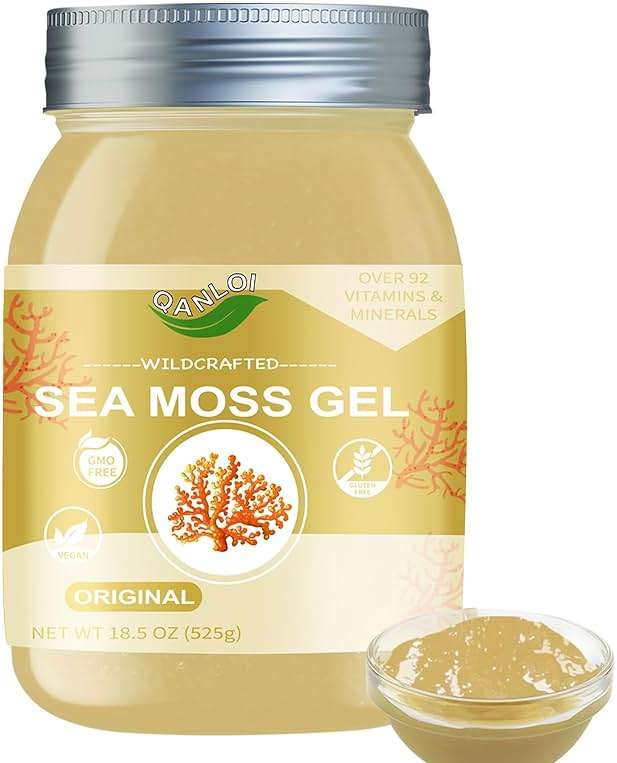 Sea Moss Advanced Superfood-Sea Moss Supplement-Gut Health-18.5OZ Natural Sea Moss Gel(Original) - Image 1