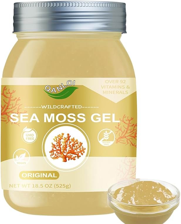 Sea Moss Advanced Superfood-Sea Moss Supplement-Gut Health-18.5OZ Natural Sea Moss Gel(Original) - Product Image