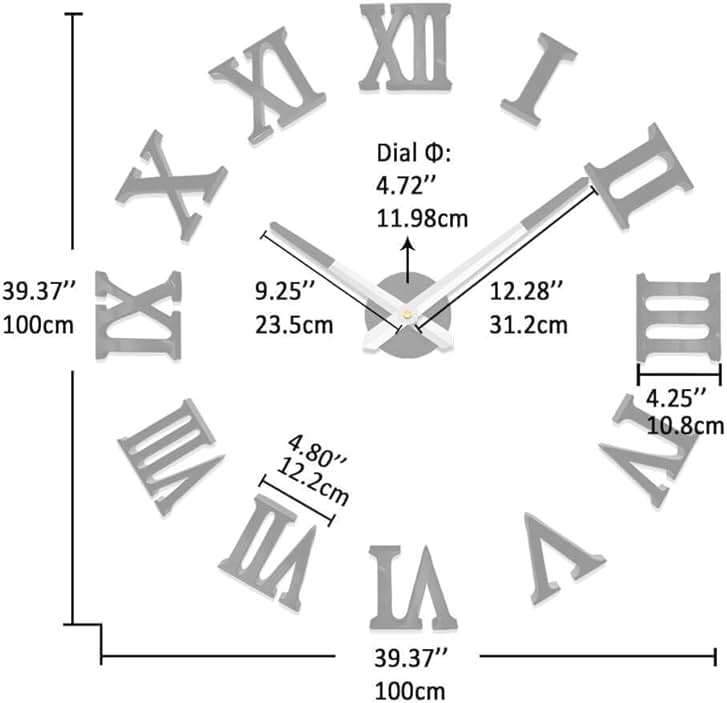 VANGOLD Wall Clocks for Living Room Decor - Image 2