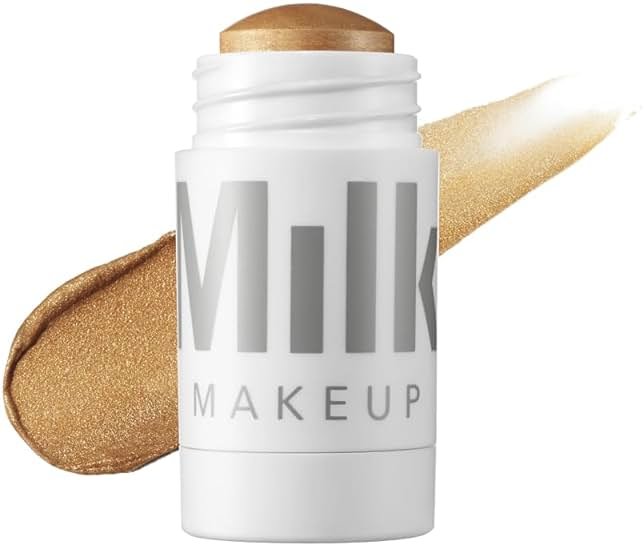 Milk Makeup Highlighter – Cream Highlighter Stick for Face + Body with Radiant, Shimmery Glow – Buildable, Blendable, Vegan Formula for All Skin Types - Product Image