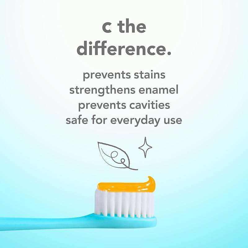 hello Vitamin C Whitening Toothpaste with Fluoride, Whitening SLS Free Toothpaste, Up to 2 Shades Whiter Teeth, No Peroxide, Safe for Everyday Use, Natural Peppermint, 4.0 Oz - Image 6