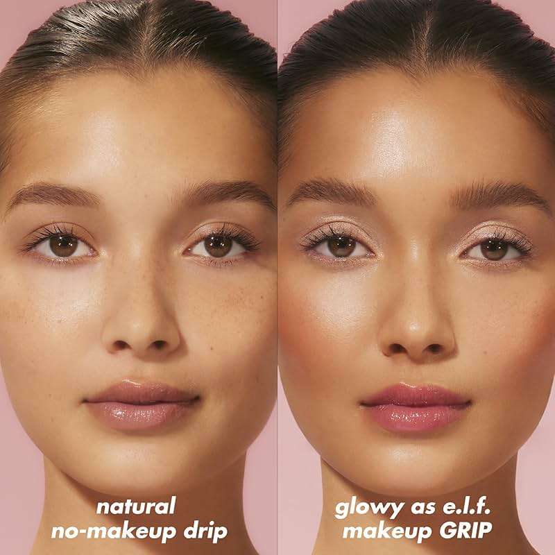 e.l.f. Power Grip Primer + 4% Niacinamide Mini, Gel-Based & Hydrating Face Primer, Helps Visibly Even Skin & Brighten, Grips Makeup, Vegan & Cruelty-Free, Travel Size - Image 3