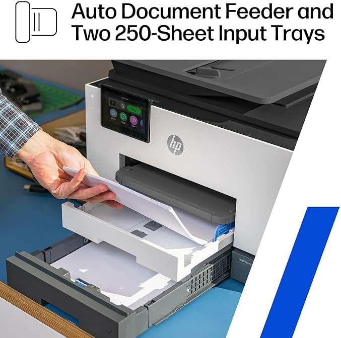 HP OfficeJet Pro 9135e Wireless All-in-One Color Inkjet Printer, Print, scan, Copy, fax, ADF, Duplex Printing Best-for-Office, 3 Month Instant Ink Trial Included, AI-Enabled (404M0A) - Image 11