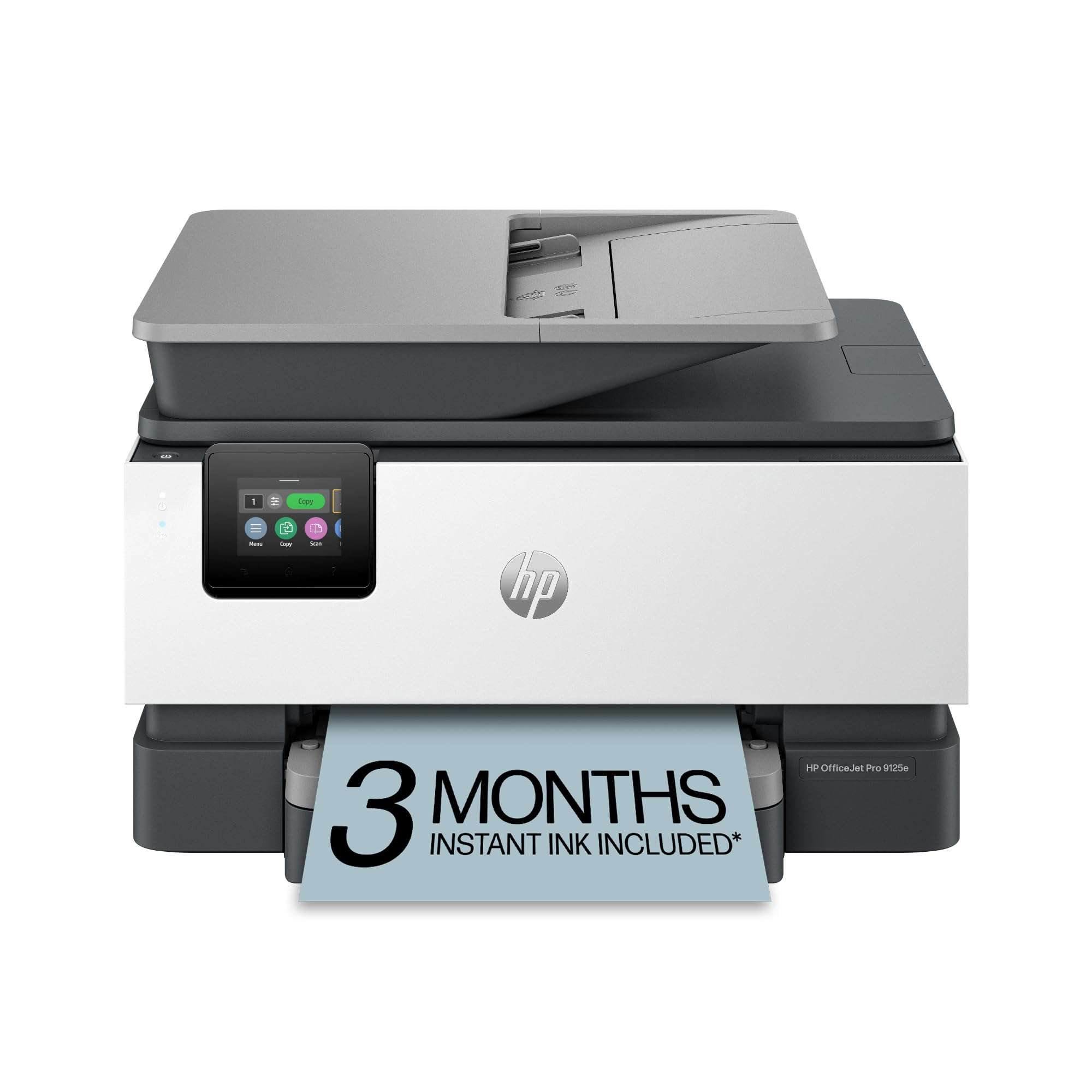 HP OfficeJet Pro 9125e Wireless All-in-One Color Inkjet Printer, Print, scan, copy, fax, ADF, Duplex printing best-for-office, 3 month Instant Ink trial included, AI-enabled (403X0A) - Image 1