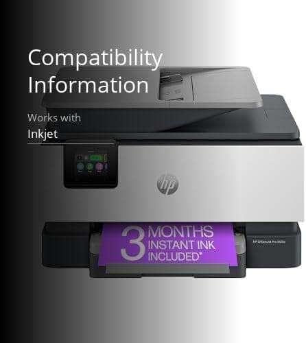HP OfficeJet Pro 9125e Wireless All-in-One Color Inkjet Printer, Print, scan, copy, fax, ADF, Duplex printing best-for-office, 3 month Instant Ink trial included, AI-enabled (403X0A) - Image 3