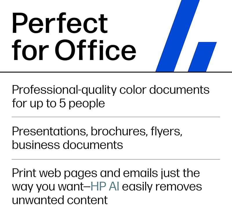 HP OfficeJet Pro 9125e Wireless All-in-One Color Inkjet Printer, Print, scan, copy, fax, ADF, Duplex printing best-for-office, 3 month Instant Ink trial included, AI-enabled (403X0A) - Image 6