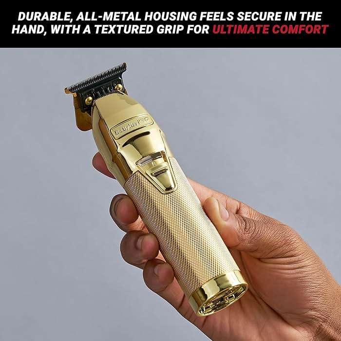 BaBylissPRO FX+ Professional Barber Cord/Cordless Hair Trimmers – Beard Trimmer for Men, Professional Stylist & Barber Clippers, USB-C Cordless Hair Trimmers for Men - Image 6