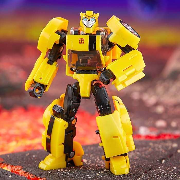 Transformers Legacy United Deluxe Class Animated Universe Bumblebee, 5.5-Inch Converting Action Figure, 8+ - Image 13