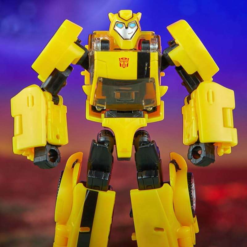 Transformers Legacy United Deluxe Class Animated Universe Bumblebee, 5.5-Inch Converting Action Figure, 8+ - Image 14