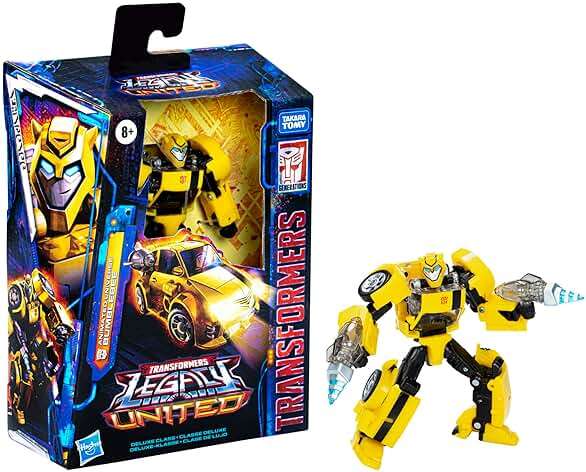 Transformers Legacy United Deluxe Class Animated Universe Bumblebee, 5.5-Inch Converting Action Figure, 8+ - Image 16