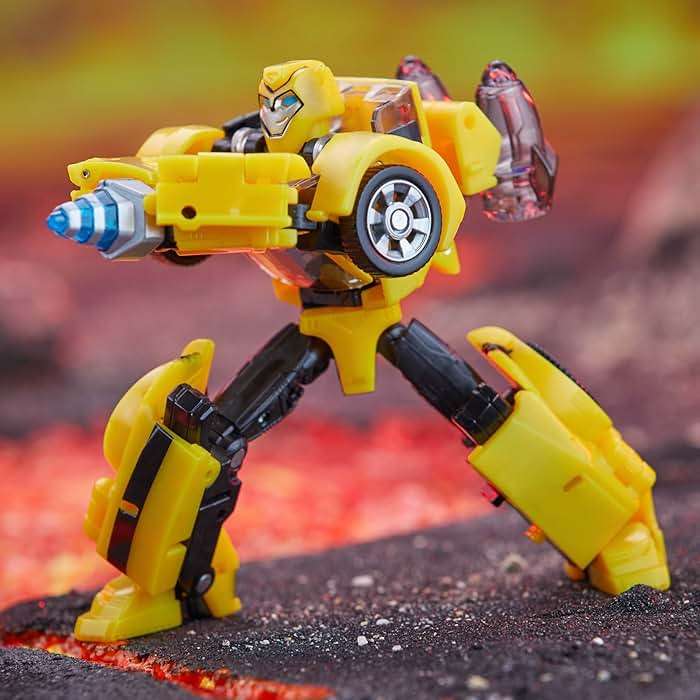 Transformers Legacy United Deluxe Class Animated Universe Bumblebee, 5.5-Inch Converting Action Figure, 8+ - Image 10