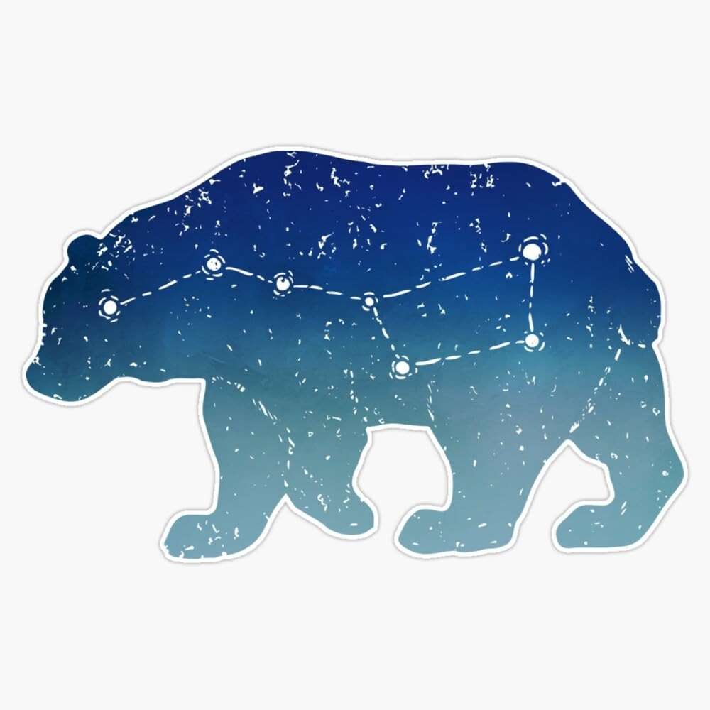 MAGNET Ursa Major Magnetic Vinyl Sticker Decal Magnet 5" - Image 1