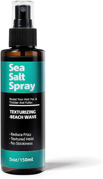 Berlaney Sea Salt Spray for Men and Women - Texture and Volume Spray for Hair Thickening, with Natural Plant-based Ingredients, Alcohol Free, Coconut Scent, Hydrating with Matte Finish, 5 fl oz - Product Image