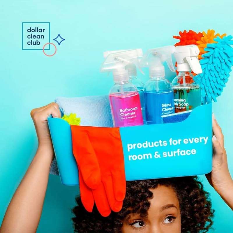 DOLLAR CLEAN CLUB Complete Home Cleaning 15 Pack Kit, Kitchen, Bathroom, Carpet, Dish, and Glass Cleaner Refills - Image 2