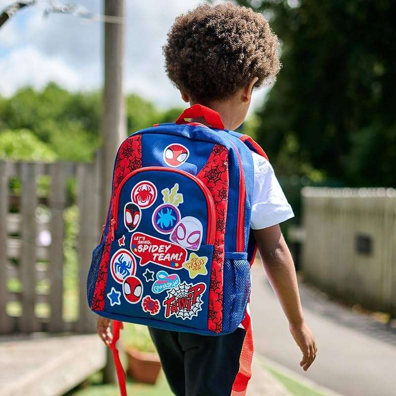 Marvel Spiderman Backpack | Spidey And His Amazing Friends Kids Backpack I School Bag For Boys And Girls I Toddler Rucksack - Image 2