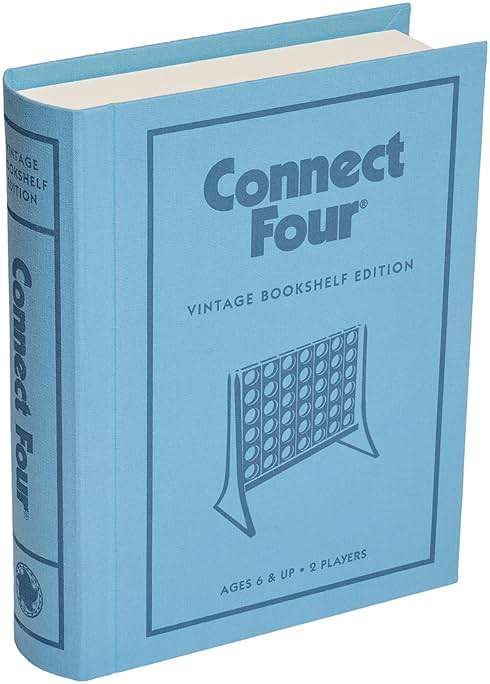 WS Game Company Connect Four Vintage Bookshelf Edition - Image 8