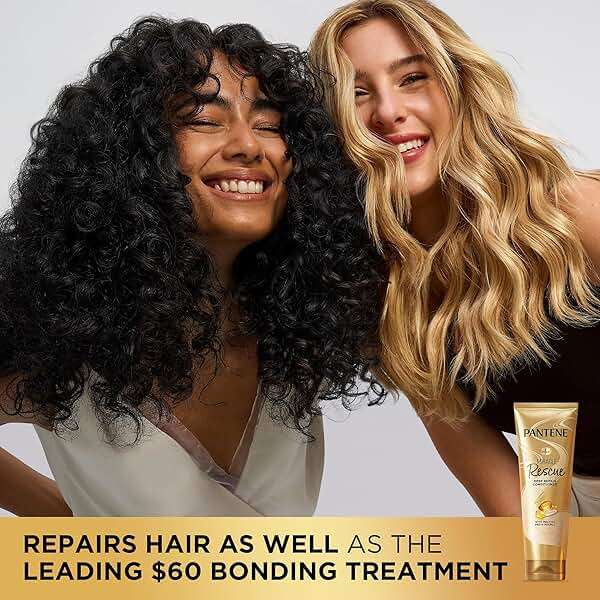 Pantene Miracle Rescue Deep Conditioner with Melting Pro-V Pearls - For Dry, Damaged, or Color-Treated Hair - Intense Moisture & Repair - 8.0 Oz - Image 12