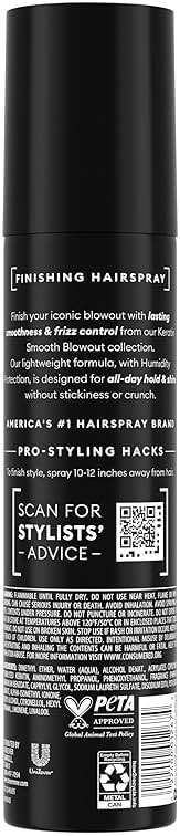 TRESemmé Anti-Frizz Finishing Spray Keratin Smooth for a Flexible Hold Weightless 7 Fl Oz - Image 2