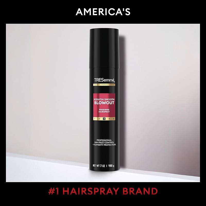 TRESemmé Anti-Frizz Finishing Spray Keratin Smooth for a Flexible Hold Weightless 7 Fl Oz - Image 4