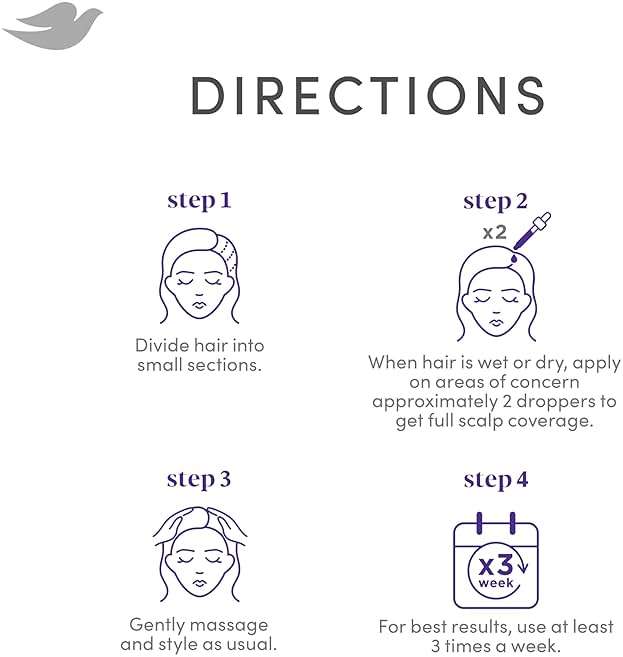 Dove Derma Scalp Density Boost 3-in-1 Scalp Serum 1 ct With Prebiotic Glycerin, Zinc + Peptides, and Niacinamide For Breakage And Hair Thinning 2 oz - Image 11