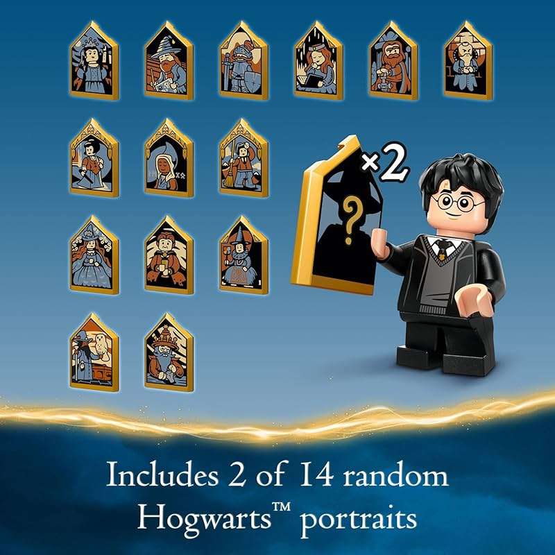 LEGO Harry Potter Hagrid's Hut: an Unexpected Visit - Harry Potter Toy for Boys & Girls Ages 8+ - Kids Building Toys W/Buildable House, 7 Minifigures & Dragon - 76428 - Image 5