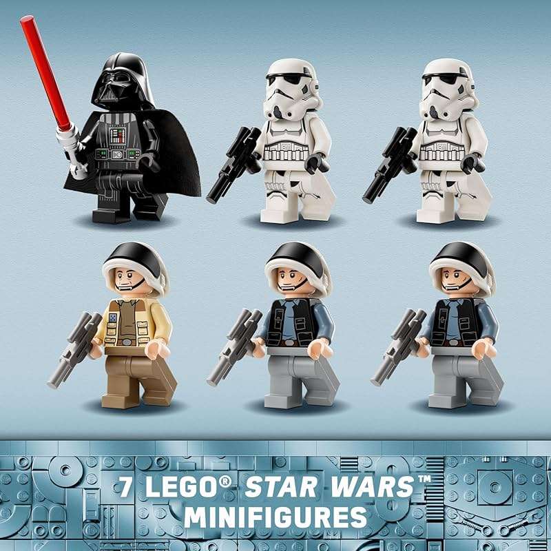 LEGO Star Wars: A New Hope Boarding The Tantive IV Fantasy Toy, Collectible Star Wars Toy with Exclusive 25th Anniversary Minifigure Clone Trooper Fives, Gift Idea for Kids Ages 8 and Up, 75387 - Image 4