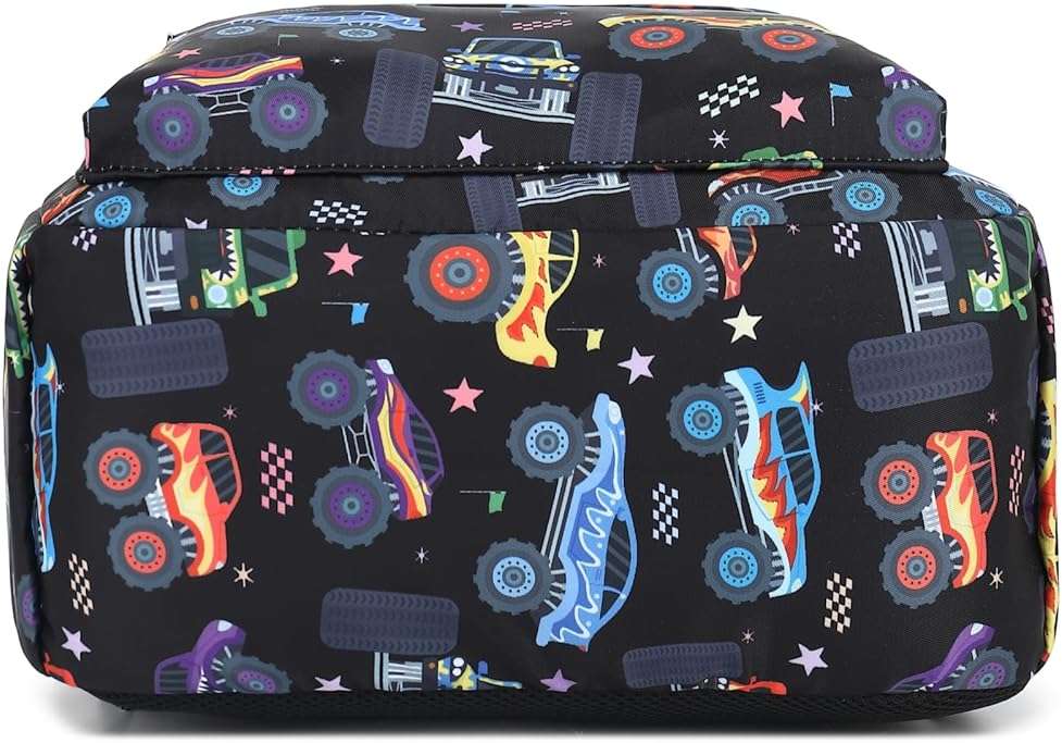 CAMTOP Kids Backpack for Boys, Preschool Toddler Backpack Kindergarten School Bookbag for Age 3-8(Monster Truck) - Image 9
