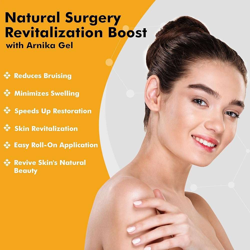 DermAvance Arnika Forte Roll-On – Arnica Gel for Bruising and Swelling After Surgery, Arnica gel Topical with Bromelain, Arnica Bruise Gel for Thin Skin and Sports Injuries – Clear, 10 ml - Image 2