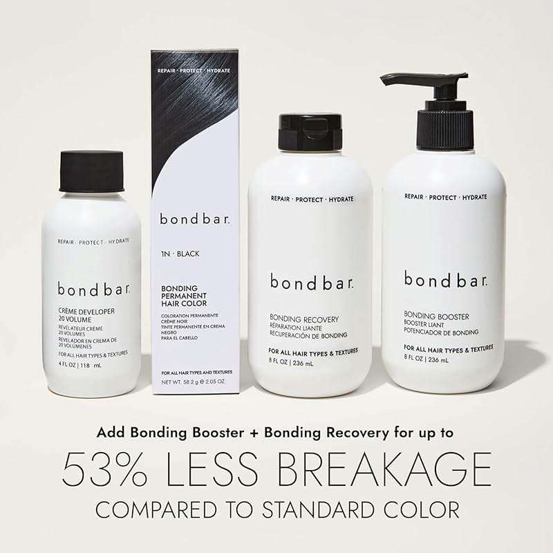 Bondbar 8RC Light Copper Blonde Bonding Permanent Creme Hair Color, Repairing hair dye for all hair types, Vegan, Built in Bonding, 2.05 Oz - Image 7