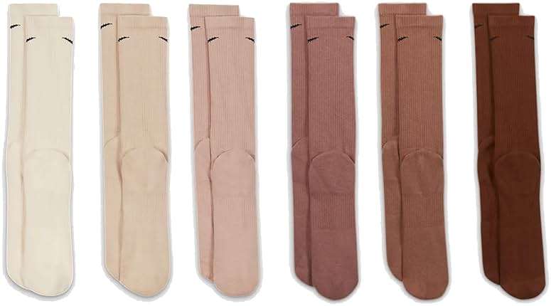 NIKE Performance Cushion Crew Socks with Bag (6 Pairs) - Image 2
