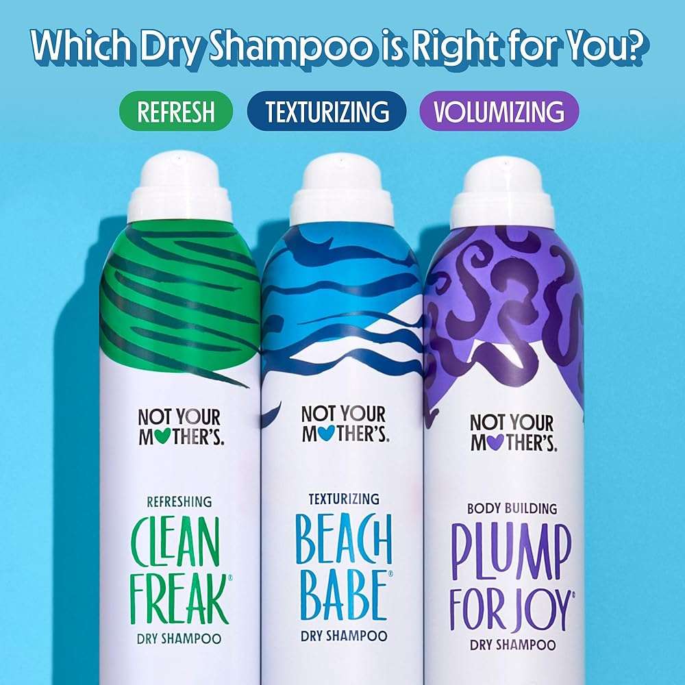 Not Your Mother's Clean Freak Refreshing Jumbo Dry Shampoo (2-Pack) - 12 oz - Instantly Refreshes Hair Between Washes - Fresh Citrus Scent - Ultimate Oil Absorption - For All Hair Types - Image 5