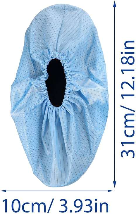 BESPORTBLE 5 Pairs Disposable Shoe Covers Reusable Boot Covers Rainproof Booties Protector for Indoor Outdoor Fits Most Shoes - Image 5