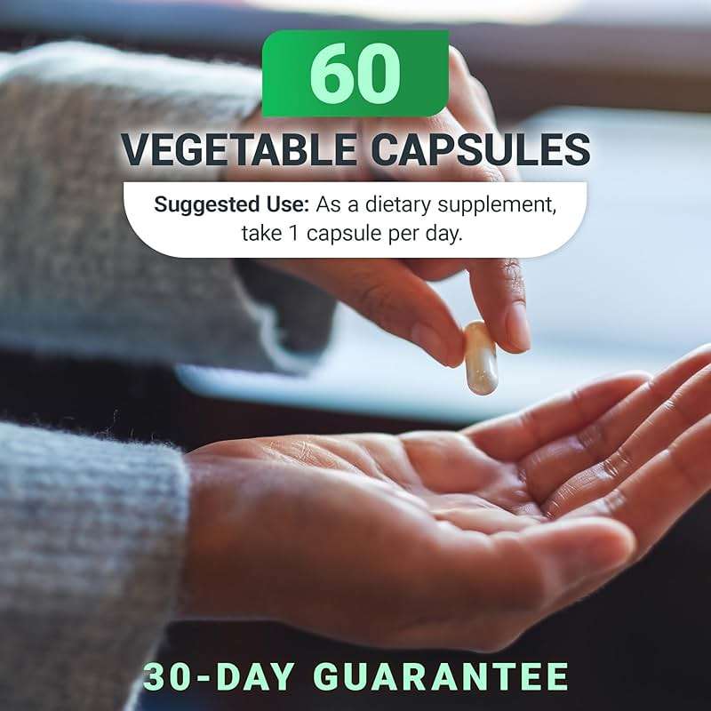 Dr. Berg Natural Vitamin B1 B6 B12 Complex - Allithiamine Vitamin B1 Supplement with 8 Essential Vitamin B Complex for Men & Women Including Thiamin, Niacin, Folate, Magnesium & More - 60 Capsules - Image 8