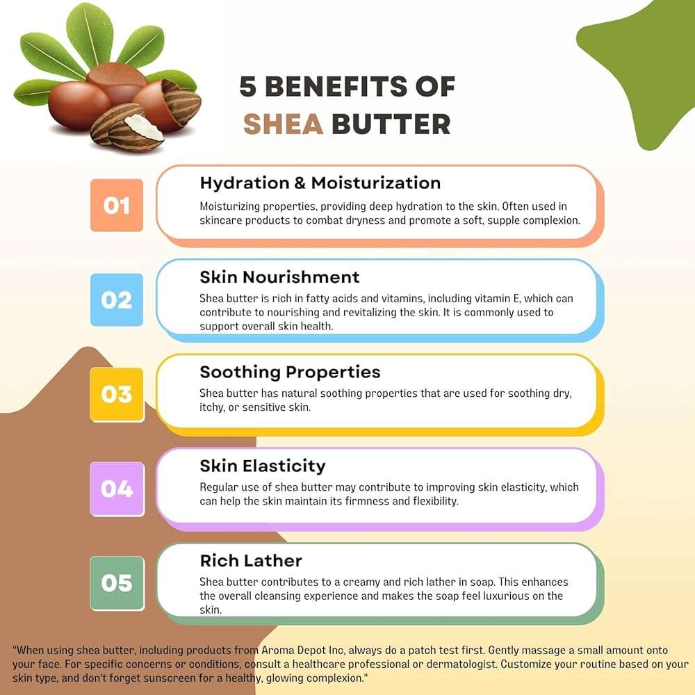 Raw African Shea Butter 8 oz Ivory/White Grade A 100% Pure Natural Unrefined Fresh Moisturizing, Ideal for Dry and Cracked Skin. It can be used in Body, Hair and Face. - Image 4