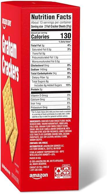 Amazon Saver, Graham Crackers, 14.4 Oz - Image 3