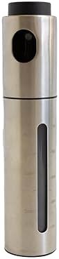 Fox Run Olive Oil Sprayer Bottle, 7" x 1.5" Stainless Steel Oil Mister - Product Image