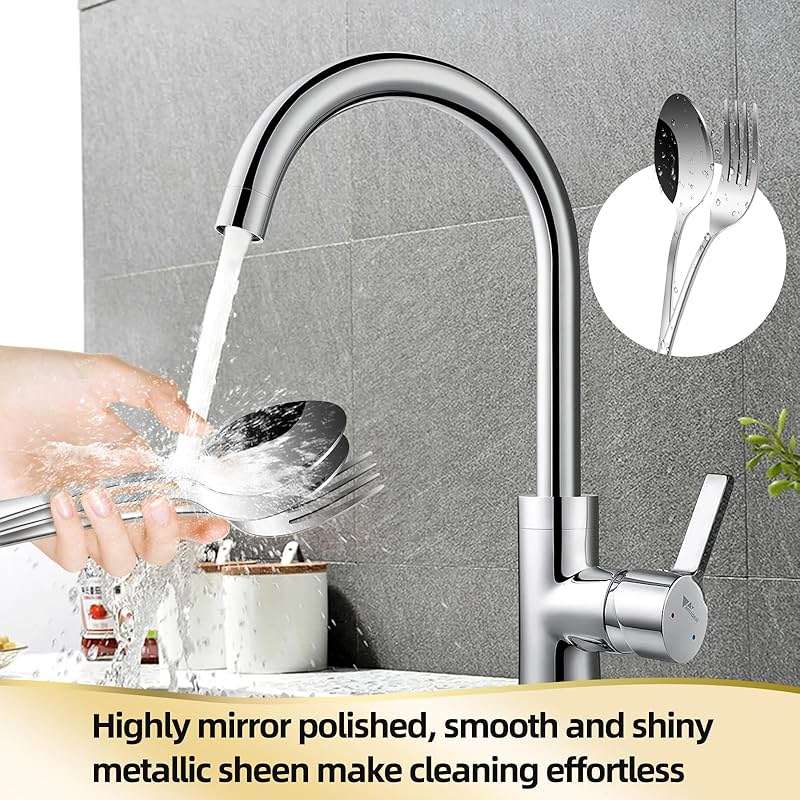 12 Pieces Spoons and Forks Set,Food Grade Stainless Steel Flatware Cutlery Set,6 Forks(6.8 inch) and 6 Spoons(6.6inch) Silverware Set for Home,Kitchen,Restaurant-Mirror Polished & Dishwasher Safe - Image 5