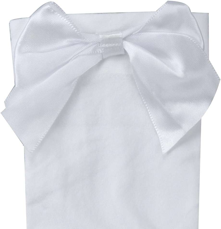 Bestjybt Women's Satin Bow Stockings Thigh High Over Knee Stockings - Image 3
