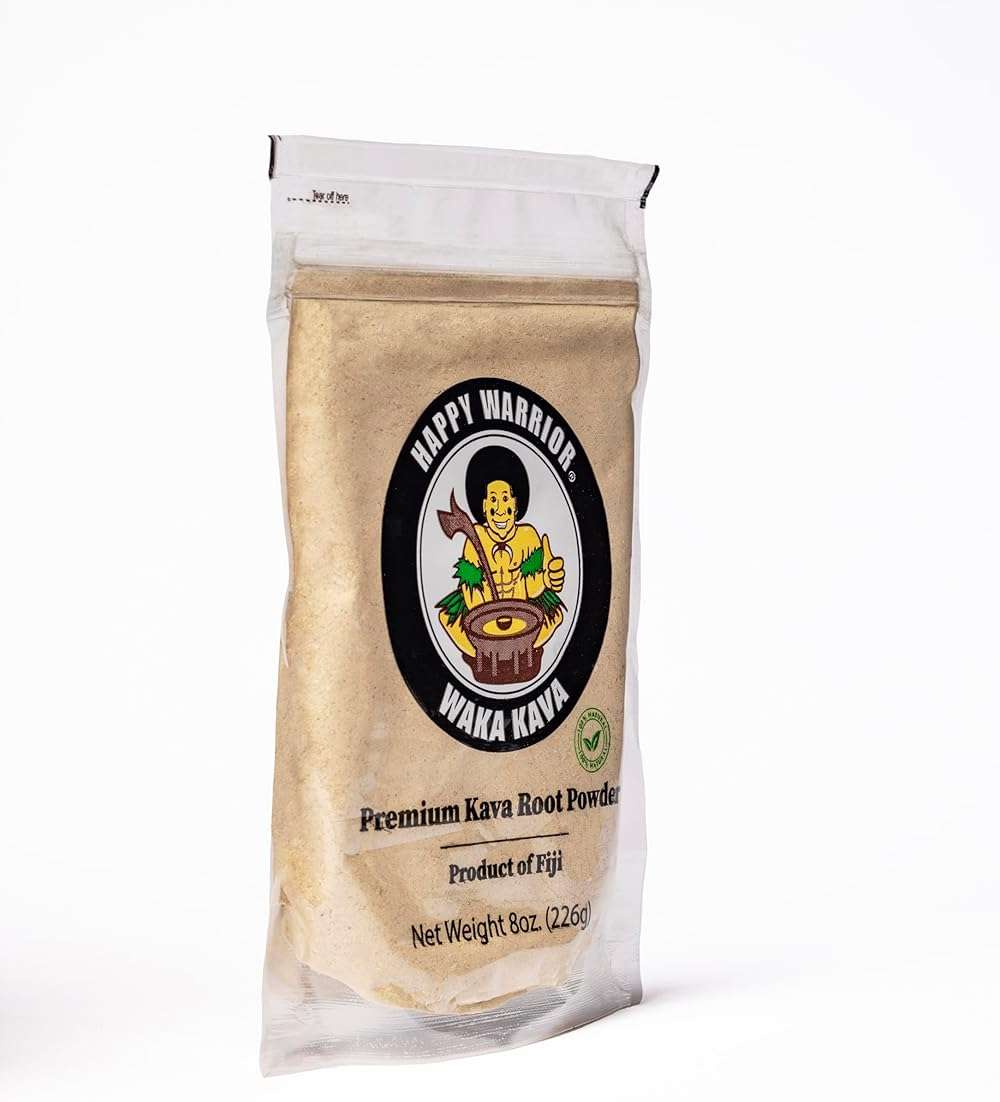 Happy Warrior Kava Powder - Premium Noble Waka Kava from Fiji - 8 oz - Image 3