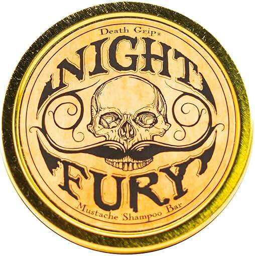 THE VINTAGE GROOMING CO. Beard & Mustache Wash 4oz Shampoo Bar Night Fury | Natural Beard Care | Men's Face Wash | Goat’s Milk Shampoo Bar - Image 1