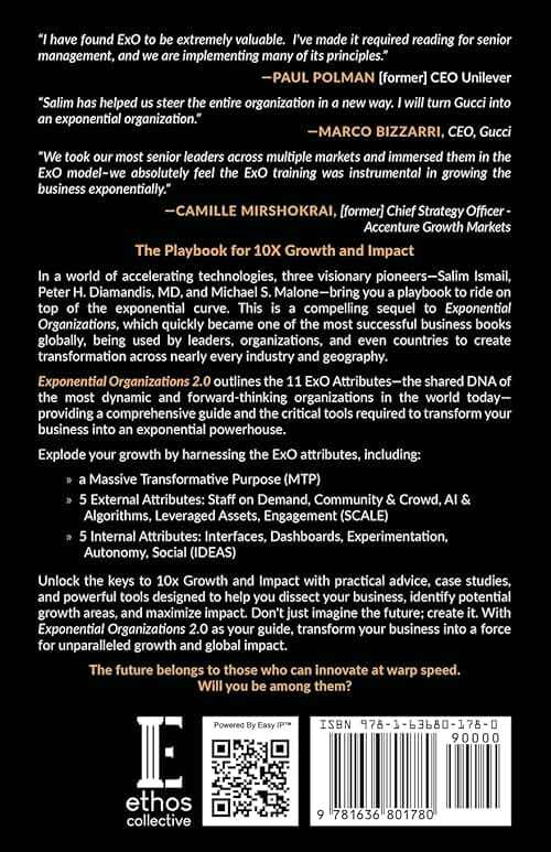 Exponential Organizations 2.0: The New Playbook for 10x Growth and Impact - Image 2