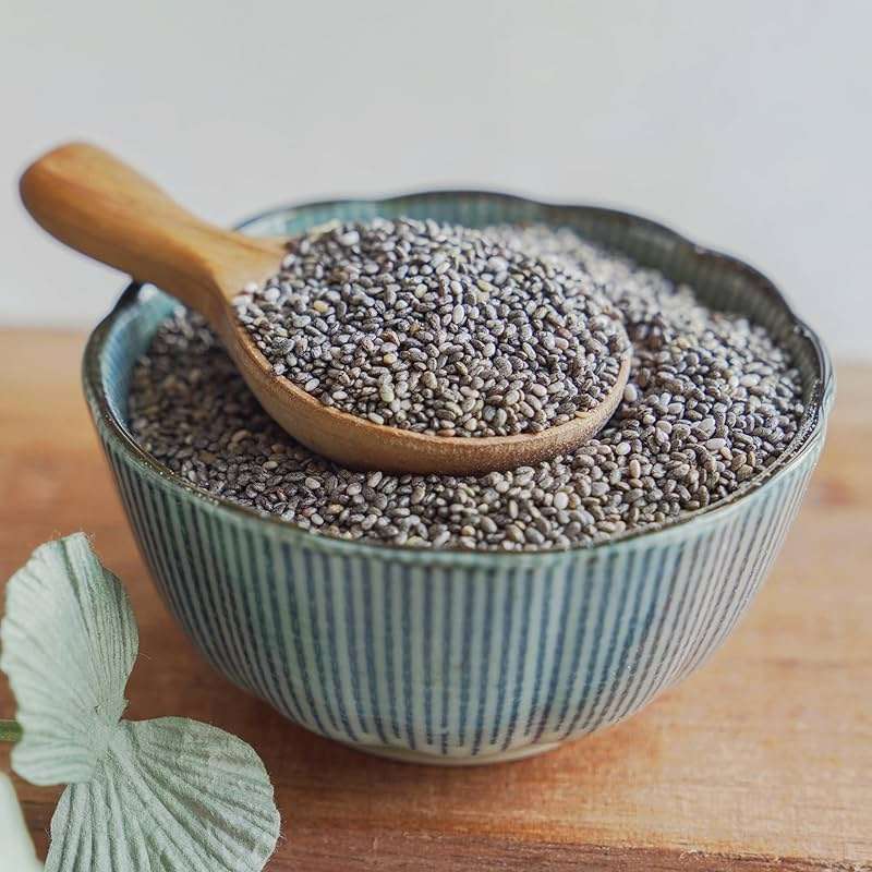 Earthborn Elements Chia Seeds, 1 Gallon Bucket, Nutty Flavor, Baked Goods & More - Image 4