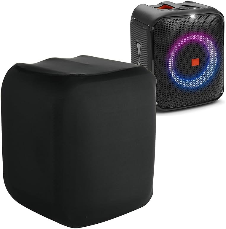 TXEsign Speaker Cover Elastic Dust Case for JBL PartyBox Encore Essential Portable Party Speaker, Stretchable Speaker Case Protective Dust Cover Speaker Slip Sleeve (Dust Cover Only) - Product Image