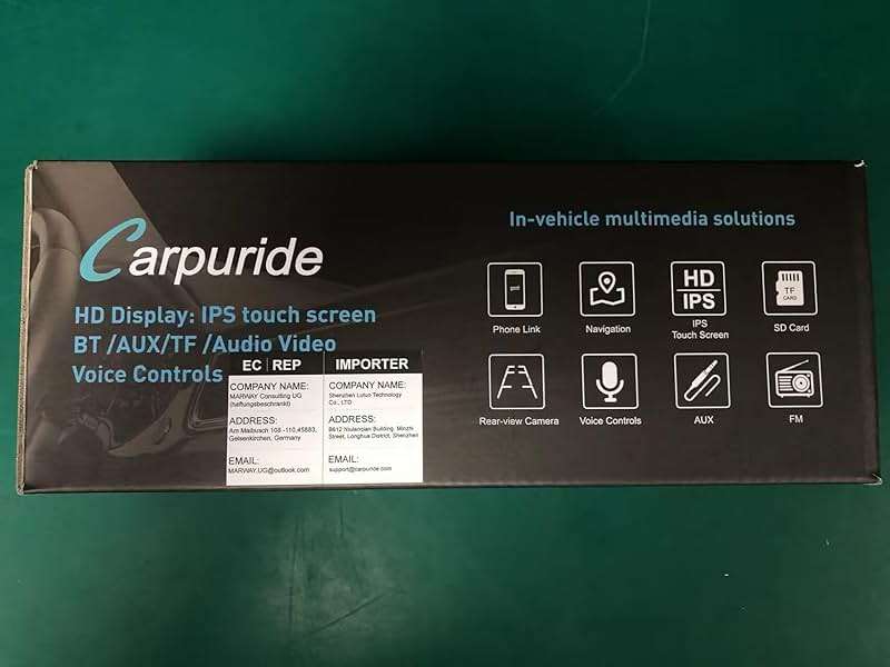 Carpuride W903 Wireless Carplay & Android Auto with Dash Cam - 9.3" HD IPS Touch Car Play Screen for Car, 4K Front & 1080P Rear Camera, Loop Recording, Bluetooth Audio, Mirror Link, GPS, Siri - Image 13