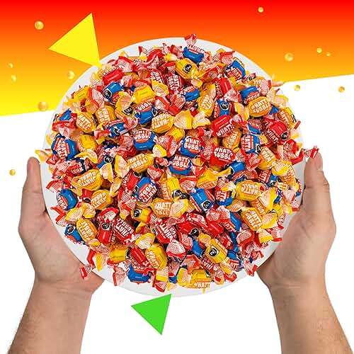 Whatta Bubble Gum Pack | 1 Pound Bag | Individually Wrapped Chewing Gum | Assorted Fruit Bubblegum | Banana, Strawberry & Fruit Mix (Approx. 110 Pieces) - Image 5