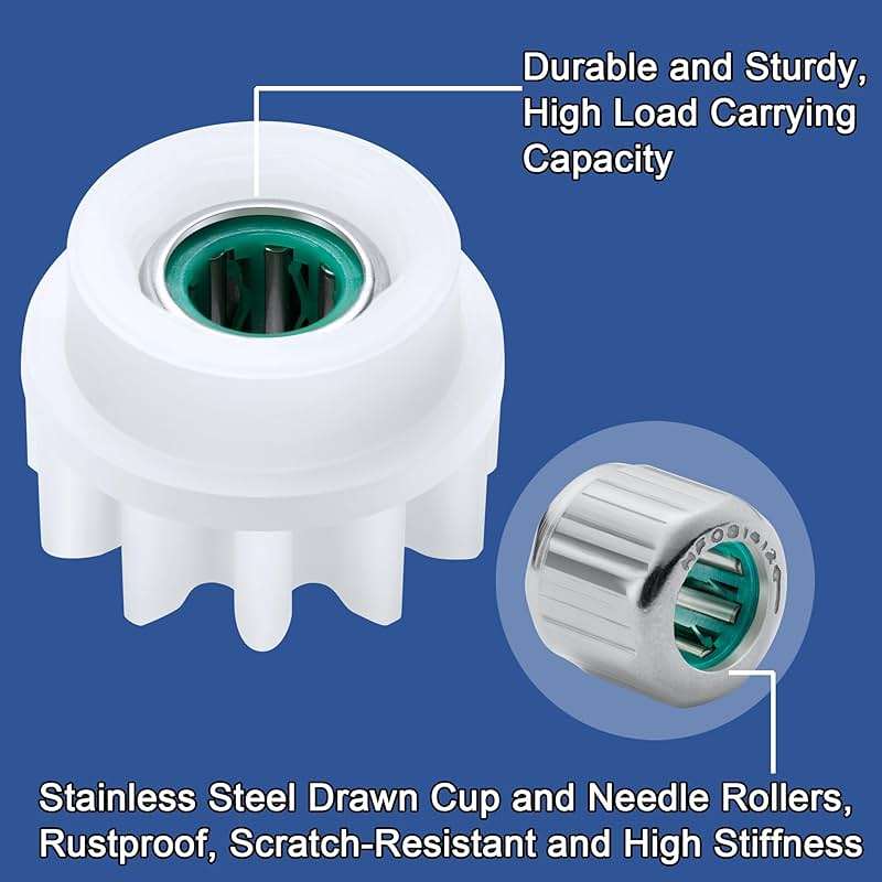 2 Pcs Spin Mop Bucket Replacement Gear Compatible with Ocedar Mop Bucket Pedal Only One Way Bearing Repair Parts - Image 7