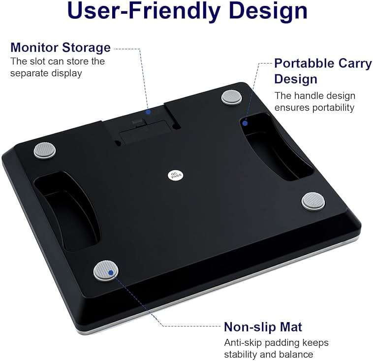 TIPRE Shipping Scale 440lbs for Packages, Heavy Duty Digital Postal Scale with LCD Display 0.35 oz High Precision Express Scale with Type-C Charging & Batteries Smart Hold/Tare for Small Business Home - Image 7